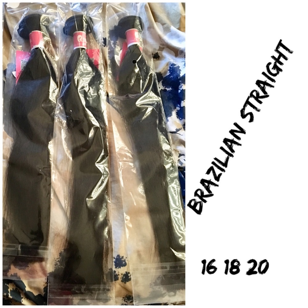 Brazilian Straight bundles 3Pack